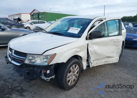 2015 Dodge Journey American Value Pkg from USA, damaged, VIN 3C4PDCABXFT517628